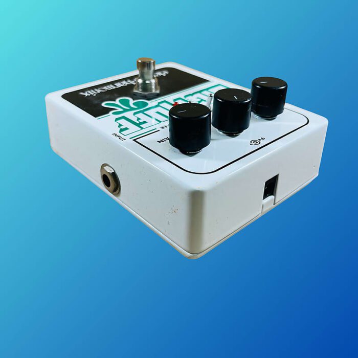 Electro-Harmonix Big Muff Pi with Tone Wicker Distortion / Sustainer 2008 - Present White / Black / Green - Image 3