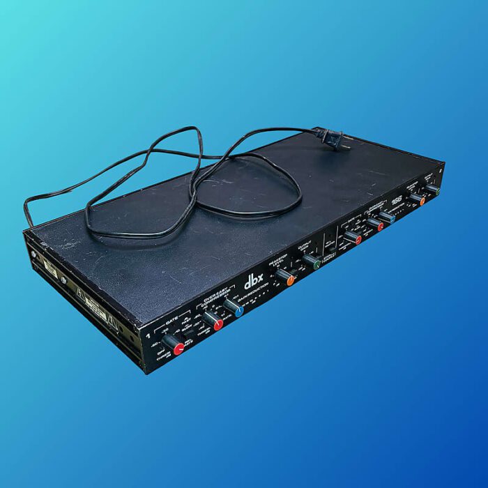 dbx 166 2-Channel Dynamics Processor 1980s Black - Image 3