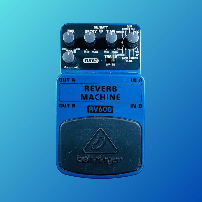 Behringer RV600 Reverb Machine Pedal 2010s Standard