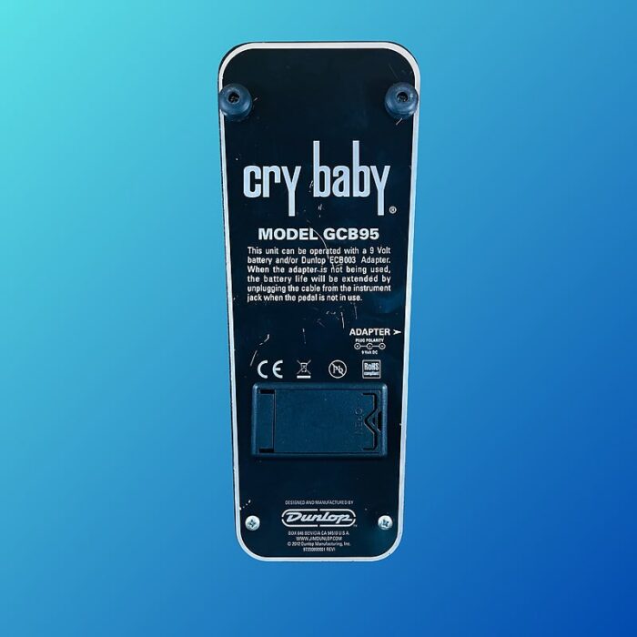 Dunlop GCB95 Cry Baby Standard Wah 1982 - Present Black - Image 2