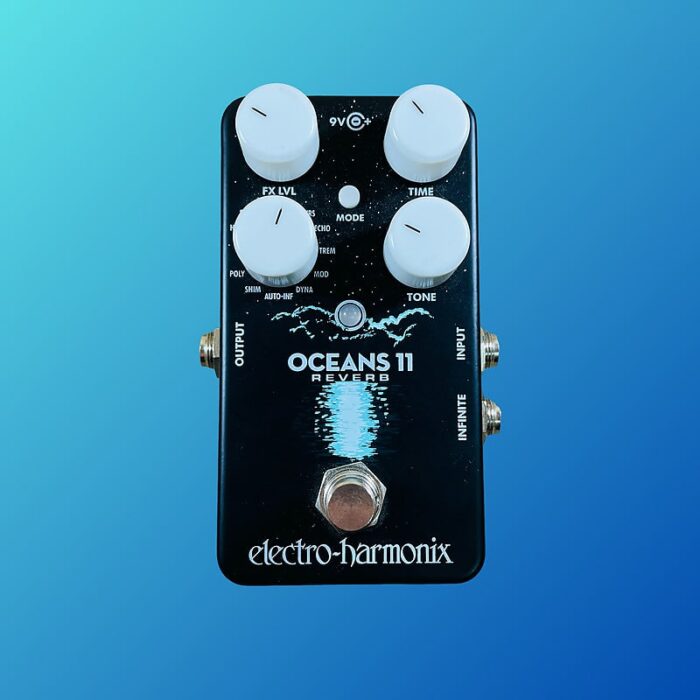 Electro-Harmonix Oceans 11 Reverb 2018 - Present Black