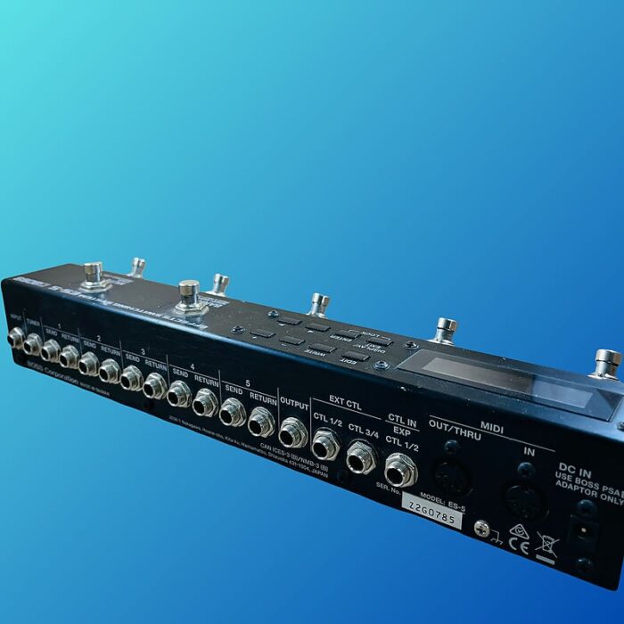 Boss ES-5 Effects Switching System 2015 - Present Black - Image 3