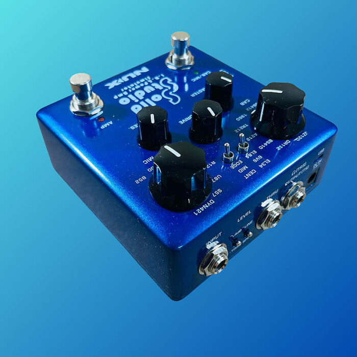 NuX NSS-5 Solid Studio IR and Power Amp Simulator 2010s Blue - Image 3