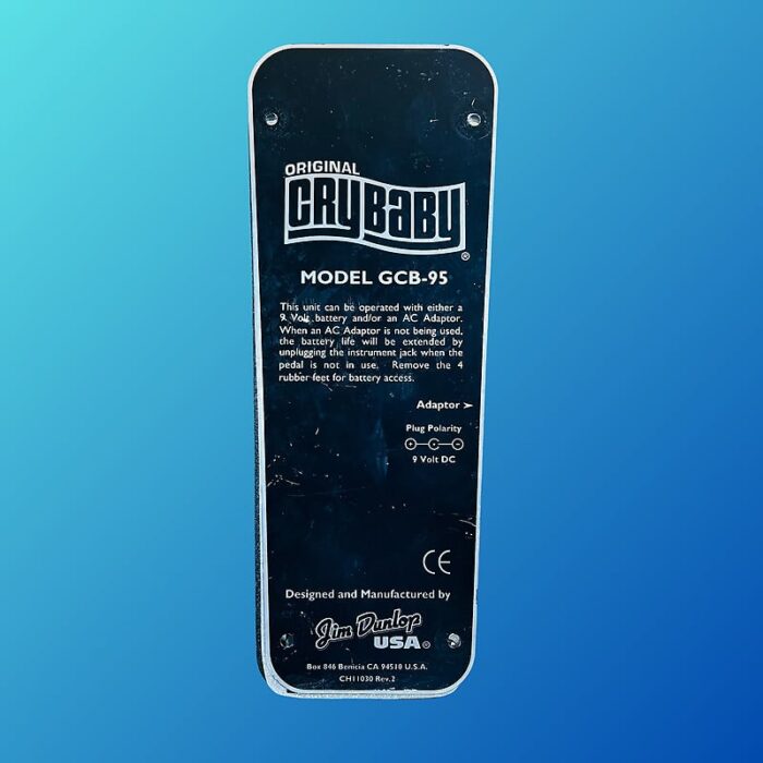 Dunlop GCB95 Cry Baby Standard Wah 1982 - Present Black - Image 2