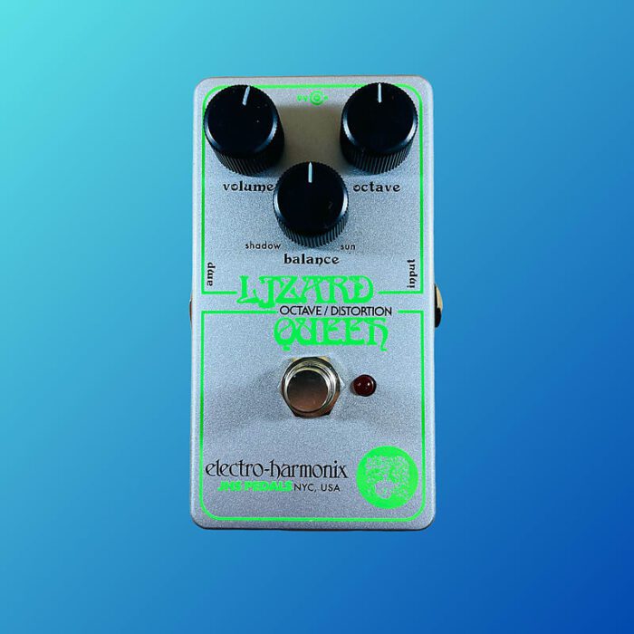Electro-Harmonix / JHS Nano Lizard Queen Octave Fuzz 2023 - Present Silver / Green