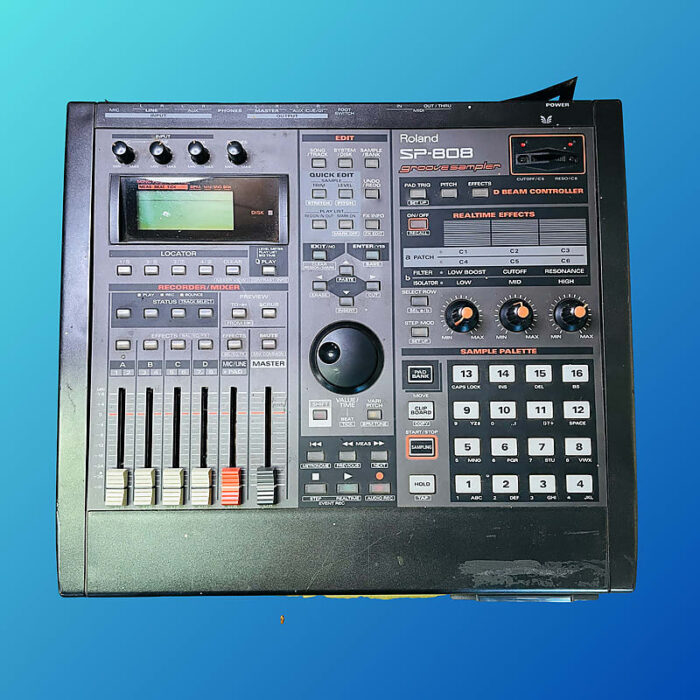 Roland SP-808 Groove Sampler 2000s Black