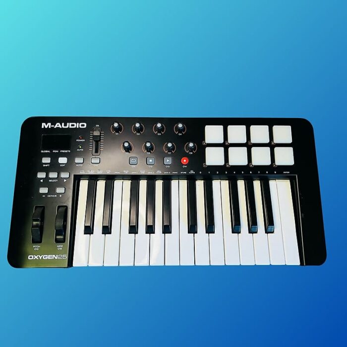 M-Audio Oxygen 25 MkIV USB MIDI Keyboard Controller 2010s Black
