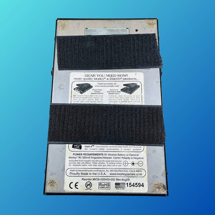 Morley 20/20 Power Wah 2020 - 2021 Blue - Image 2