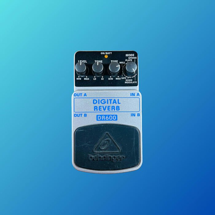 Behringer DR600 Digital Reverb Pedal 2010s Standard