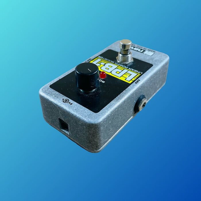 Electro-Harmonix LPB-1 Nano Linear Power Booster Preamp 2006 - Present Black / Yellow / Gray - Image 4