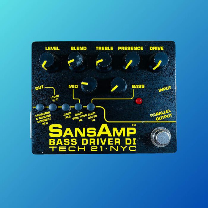 Tech 21 Sansamp Bass Driver D.I. V2 2010s Black
