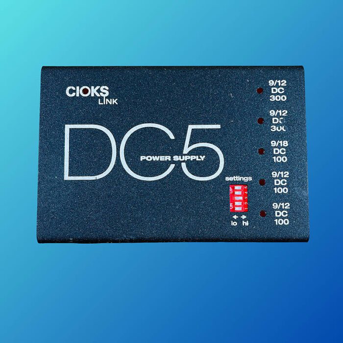 CIOKS DC5 Link 100/300mA 5-Outlet 9-18v Power Supply 2010s Black