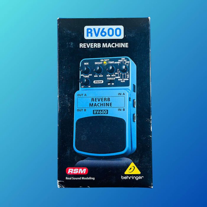 Behringer RV600 Reverb Machine Pedal 2010s Standard - Image 4