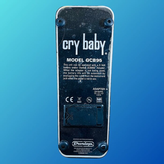 Dunlop GCB95 Cry Baby Standard Wah 1982 - Present Black - Image 2