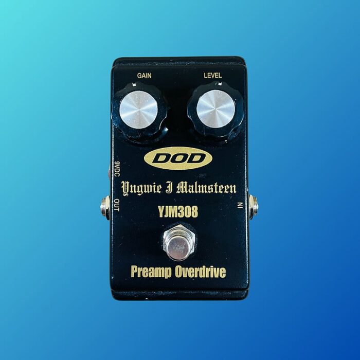 DOD YJM308 Yngwie J. Malmsteen Preamp Overdrive 2010s Black
