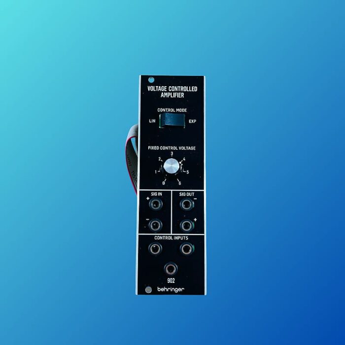 Behringer 902 Voltage Controlled Amplifier Eurorack Synthesizer Module 2020 - Present Black