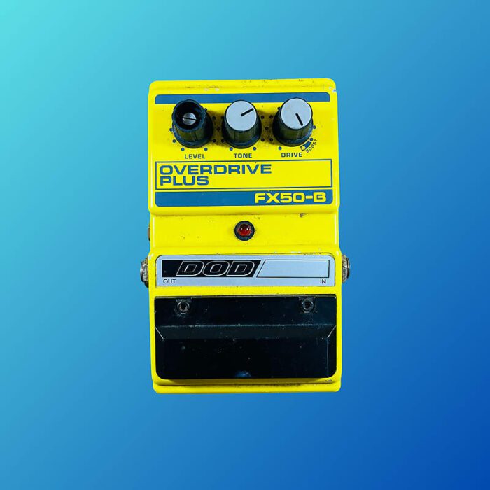 DOD Overdrive Plus FX50B 1990s Yellow