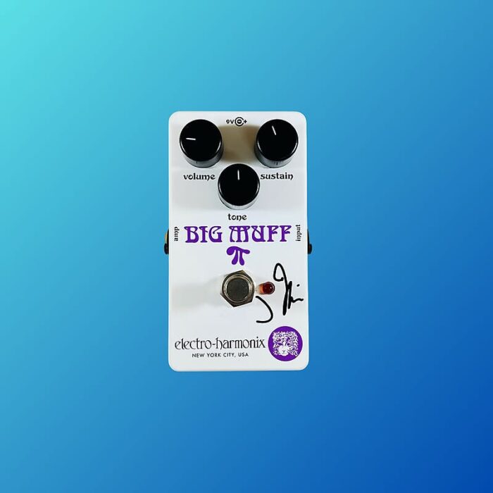 Electro-Harmonix J Mascis Signature Ram’s Head Big Muff Pi 2022 White / Violet