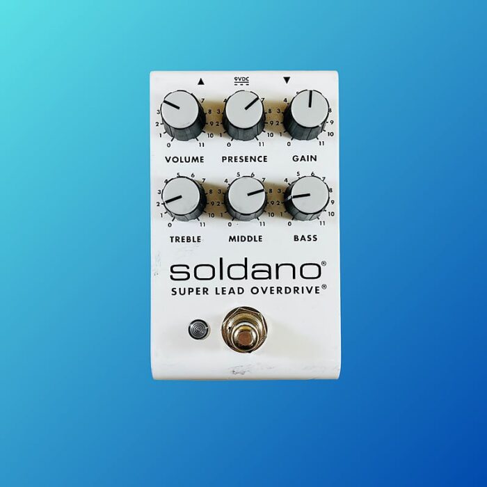 Soldano SLO Pedal 2022 - Present White