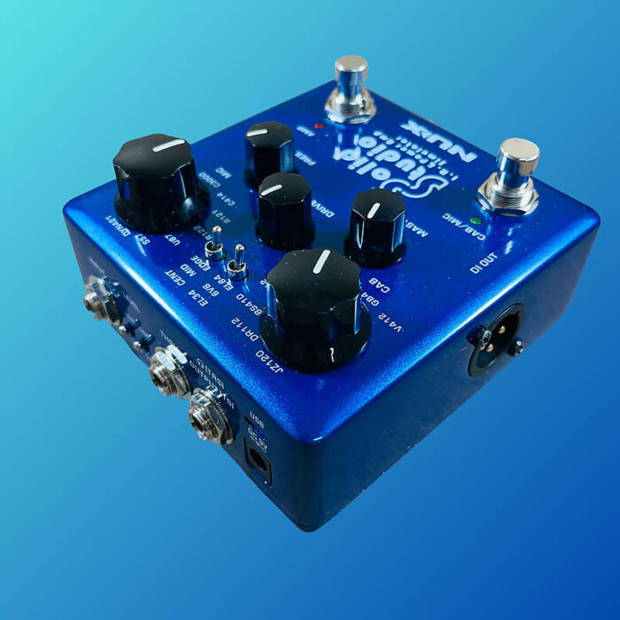 NuX NSS-5 Solid Studio IR and Power Amp Simulator 2010s Blue - Image 4