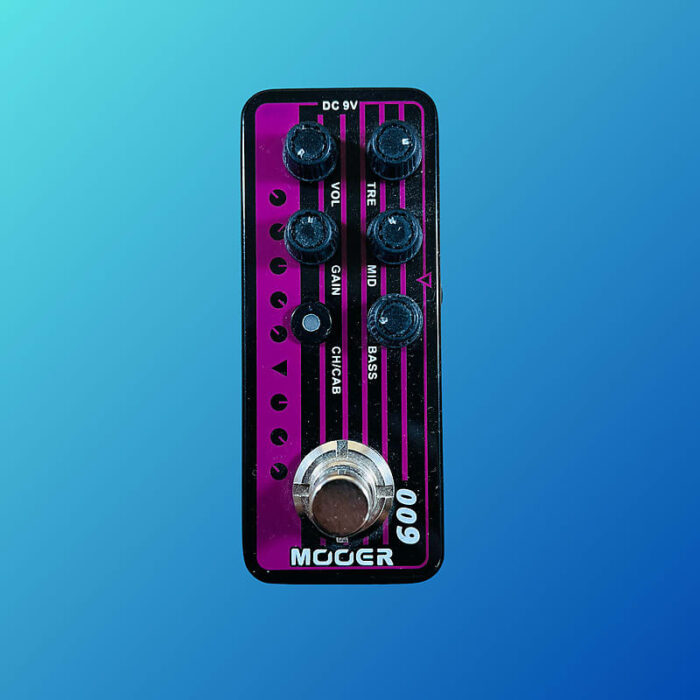 Mooer 009 Blacknight Micro Preamp 2010s Black/Red