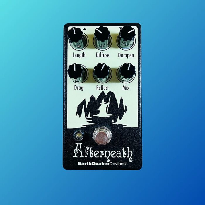 EarthQuaker Devices Afterneath Otherworldly Reverberation Machine V2 2017 - 2020 Black