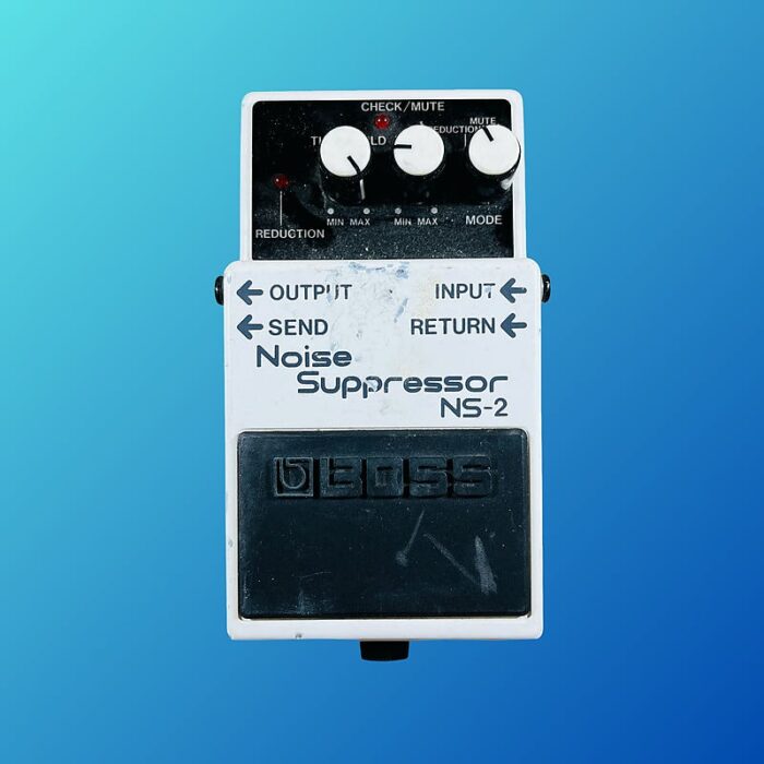 Boss NS-2 Noise Suppressor (Silver Label) 1989 - 2019 White