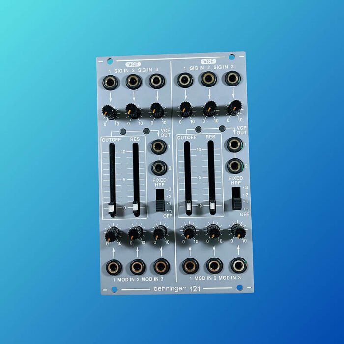 Behringer 121 Dual VCF Eurorack Synthesizer Module 2020 - Present Black