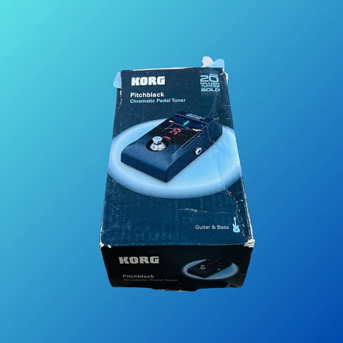 Korg Pitchblack Chromatic Guitar/Bass Tuning Pedal 2010s Black - Image 4