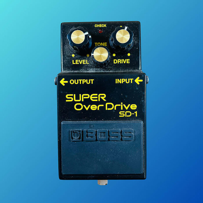 Boss SD-1 40th Anniversary Limited Edition Super Overdrive 2021 Black