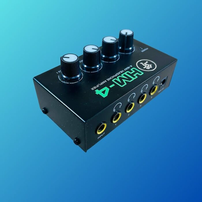 Mackie HM-4 4-Way Headphone Amplifier 2018 - Present Black - Image 3