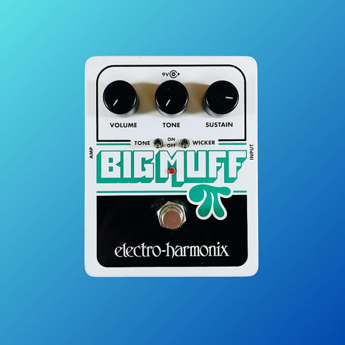 Electro-Harmonix Big Muff Pi with Tone Wicker Distortion / Sustainer 2008 - Present White / Black / Green