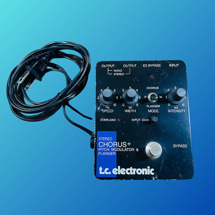 TC Electronic Stereo Chorus + Pitch Modulator & Flanger 1990s Black - Image 4