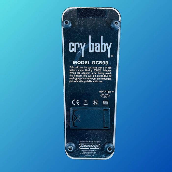 Dunlop GCB95 Cry Baby Standard Wah 1982 - Present Black - Image 2