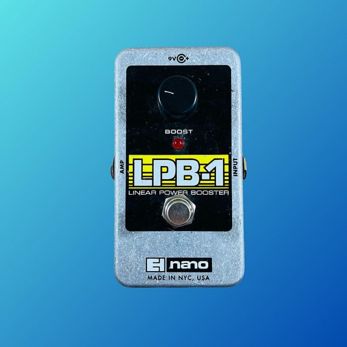 Electro-Harmonix LPB-1 Nano Linear Power Booster Preamp 2006 - Present Black / Yellow / Gray