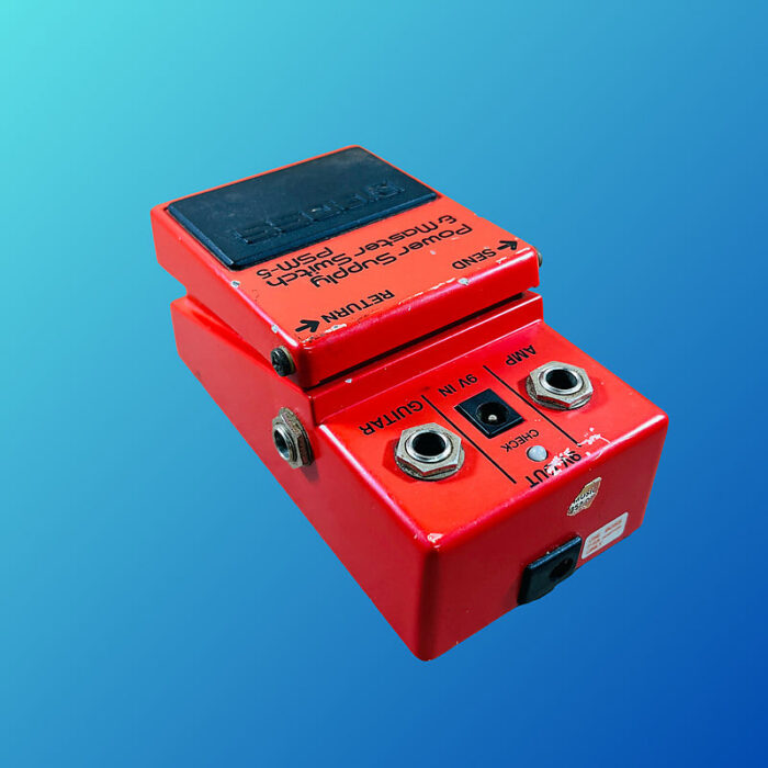Boss PSM-5 Power Supply & Master Switch (Red Label) 1984 - 1990 Red - Image 3