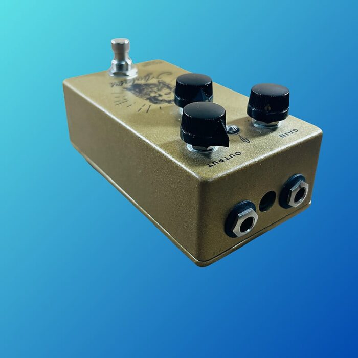 Mythos Pedals Mjolnir Overdrive 2010s Gold with Black Knobs - Image 3