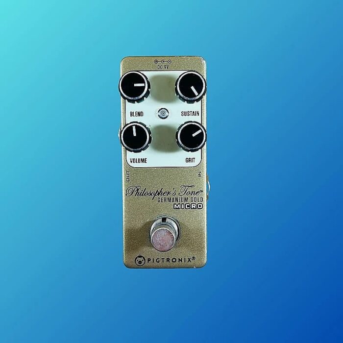Pigtronix Philosopher's Tone Germanium Gold Micro Compressor 2010s Gold