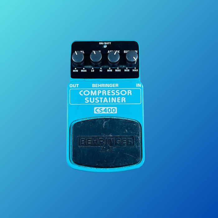 Behringer CS400 Compressor Sustainer Pedal 2010s Standard