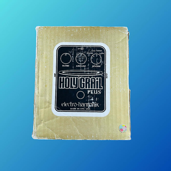 Electro-Harmonix Holy Grail Plus Reverb 2008 - Present Black / Gold / Grey - Image 4