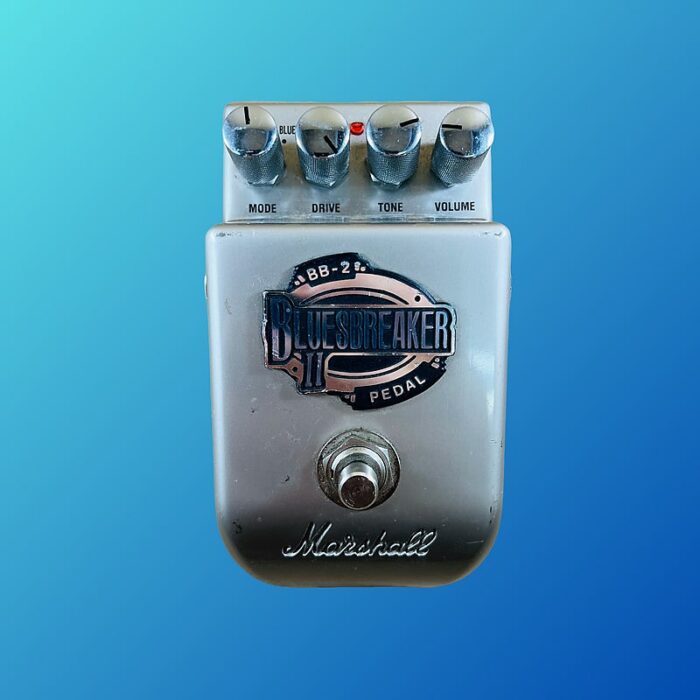 Marshall BB-2 Bluesbreaker II Overdrive Pedal 2010s Silver