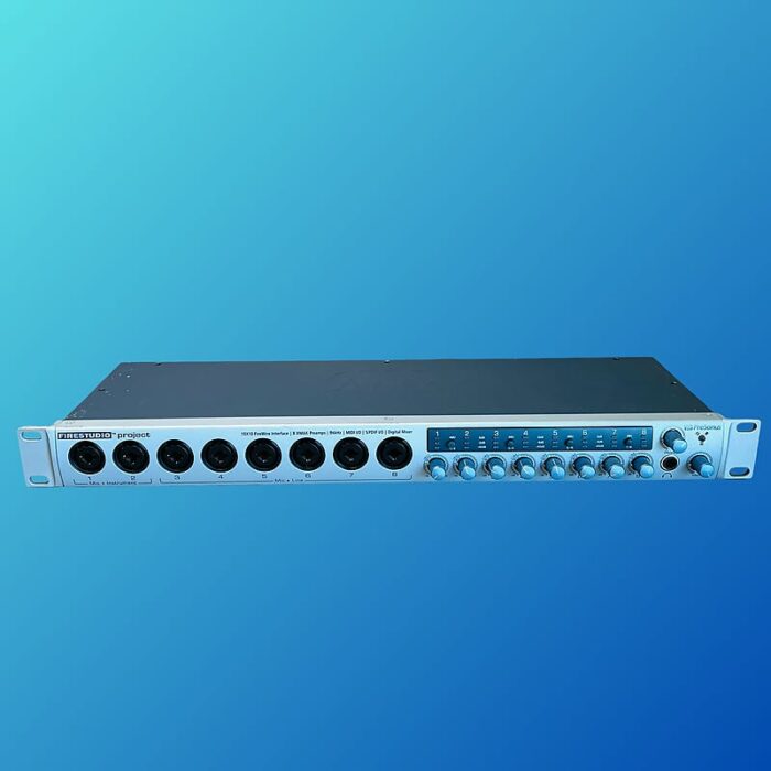 PreSonus Firestudio Project Firewire Audio Interface 2010s Silver