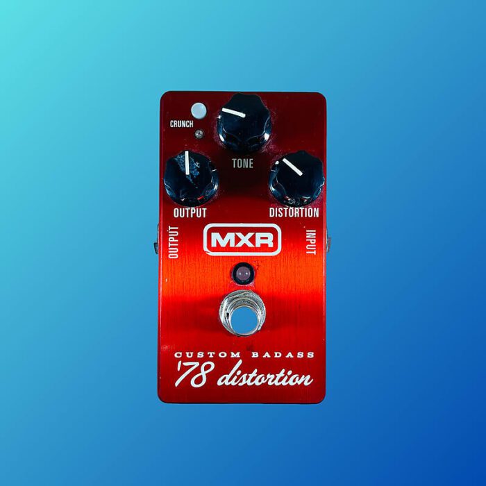 MXR M78 Custom Badass '78 Distortion 2011 - Present Red