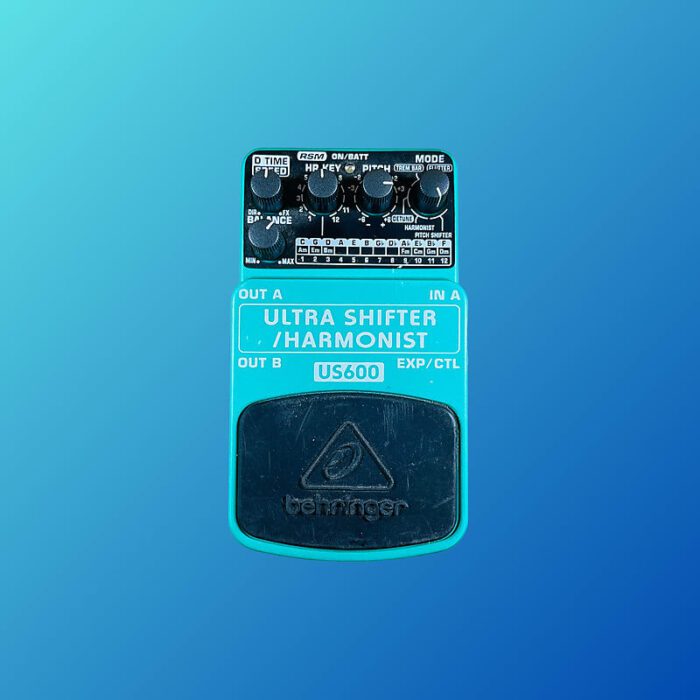 Behringer US600 Ultra Shifter Harmonist Pedal 2010s Standard