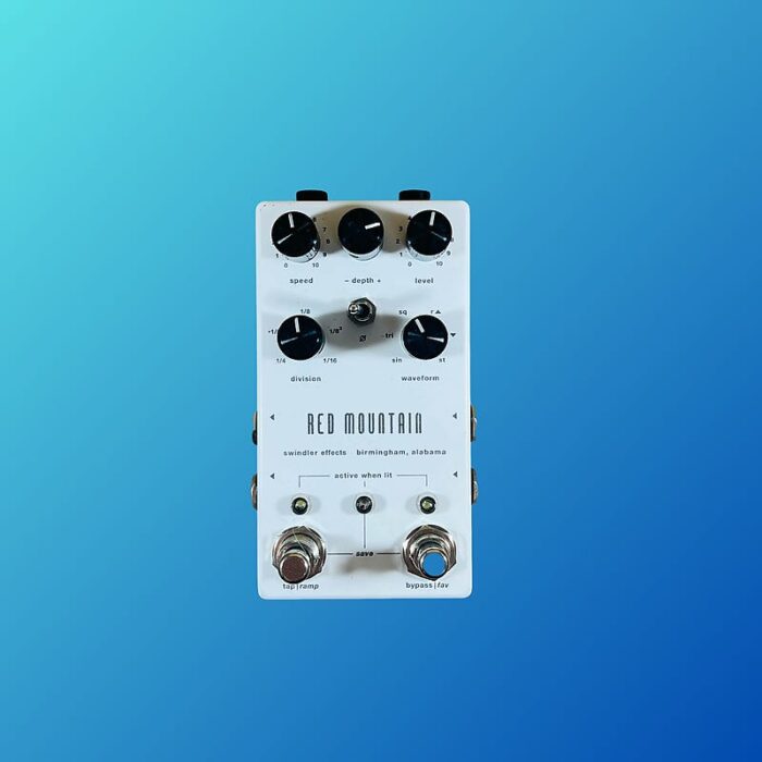 Swindler Effects Red Mountain Tremolo Functionalist 2010s White