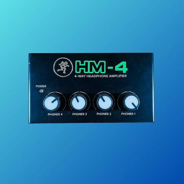 Mackie HM-4 4-Way Headphone Amplifier 2018 - Present Black