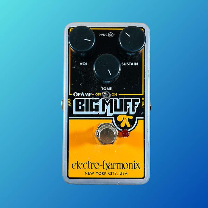 Electro-Harmonix Op Amp Big Muff Pi Reissue 2017 - Present Black/Orange