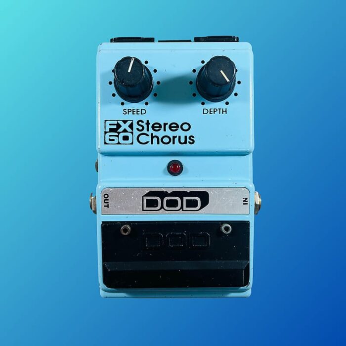 DOD Stereo Chorus FX60 1980s Blue