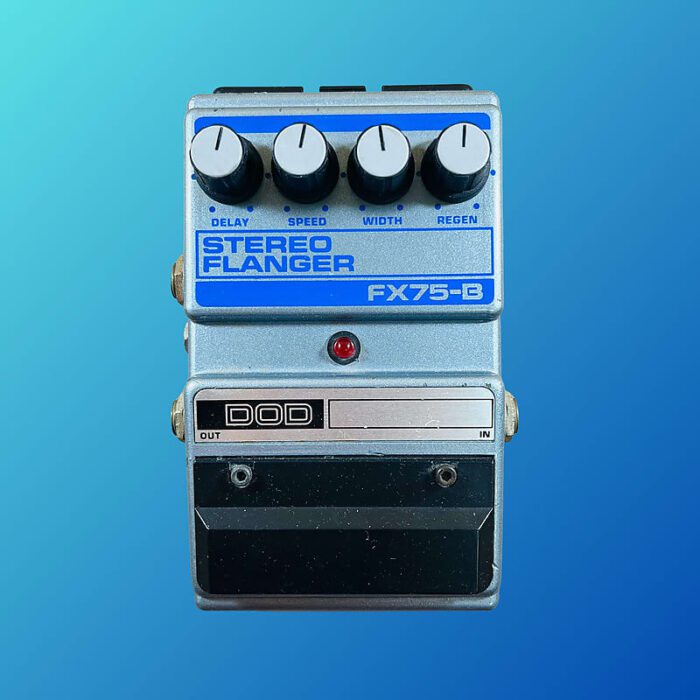 DOD Stereo Flanger FX75-B 1990s Silver