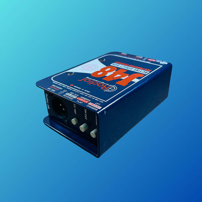 Radial J48 Active Direct Box 2010s Blue - Image 4